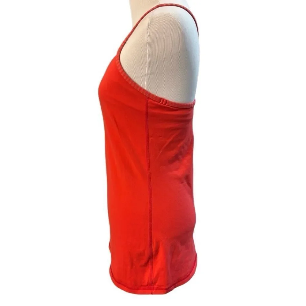 Lululemon Red Power Y Tank